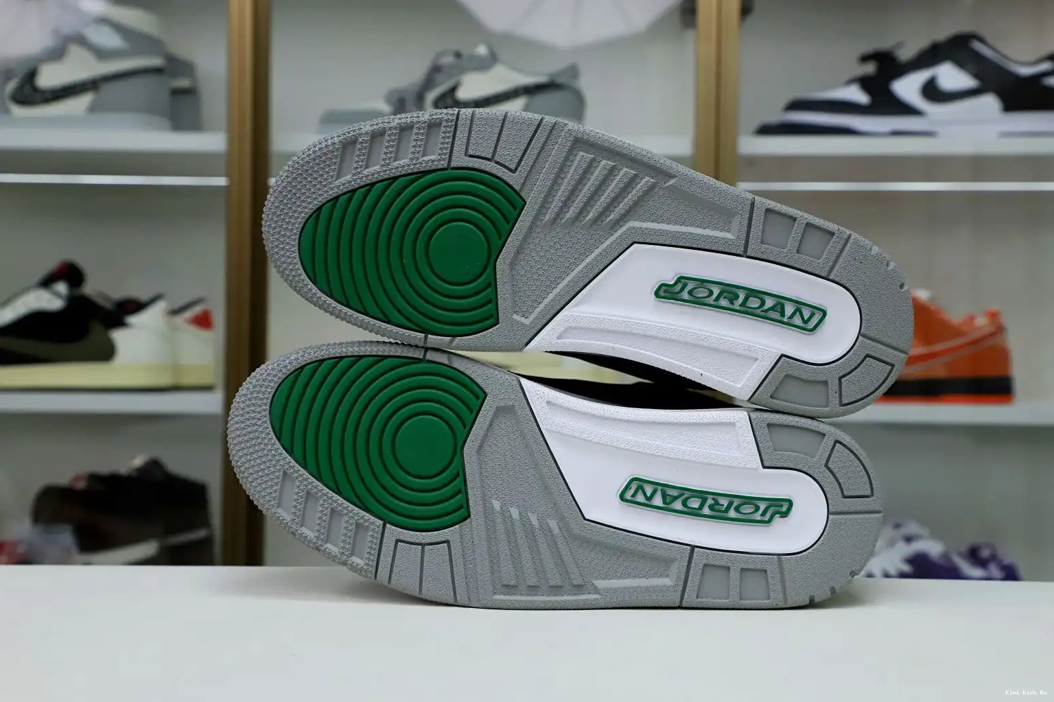 PINE GREEN 3 AIR Kimikick JORDAN 0420